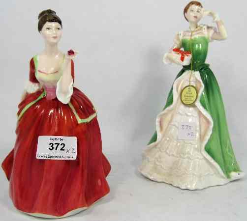 Appraisal: Royal Doulton Figure Happy Christmas HN And Gift of Love