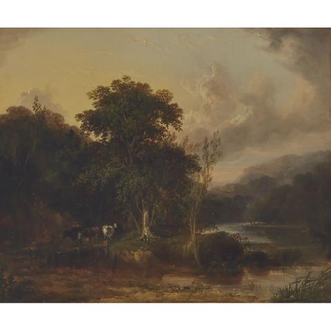 Appraisal: WILLIAM SHAYER SNR - IN DEVONSHIRE British Oil on board