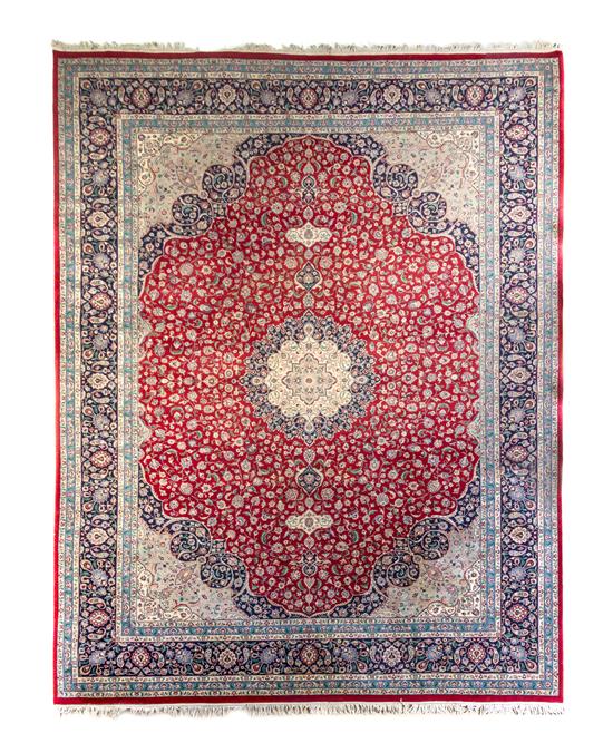 Appraisal: Sale Lot A Kirman Wool Rug second half th century