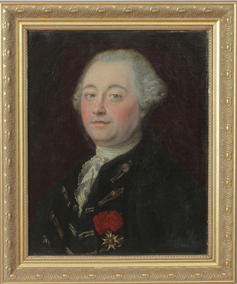 Appraisal: French School Portrait of an Officer Oil on canvas unsigned