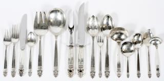 Appraisal: INTERNATIONAL 'ROYAL DANISH' STERLING FLATWARE INTERNATIONAL 'ROYAL DANISH' STERLING FLATWARE