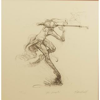 Appraisal: Richard MacDonald b Limited Edition Lithograph Framed Richard MacDonald b