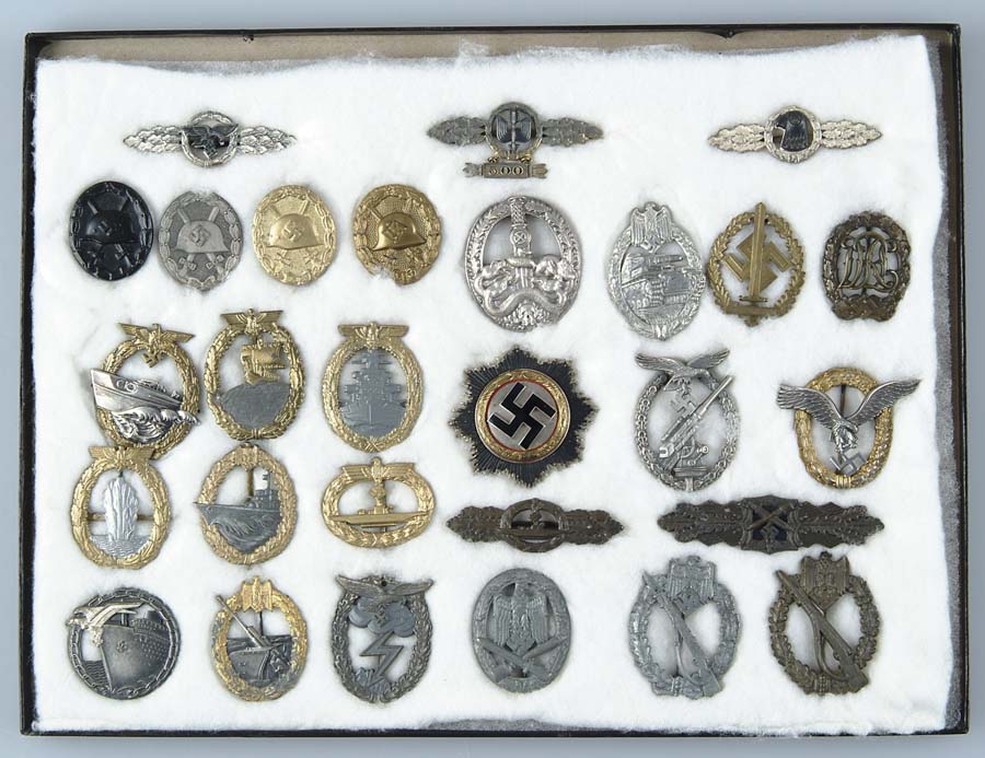 Appraisal: LOT OF NAZI STICK PINS Section I Forty-one pins mostly