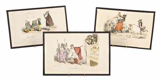 Appraisal: A Collection of Eighteen Book Plates from Les Metamorpheses du