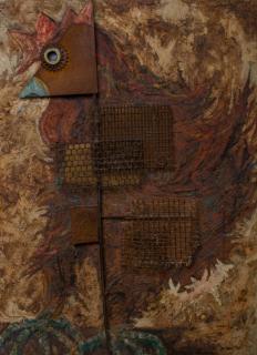 Appraisal: Amalio Garcia Del Moral Chantecler Wall Sculpture Amalio Garcia Del