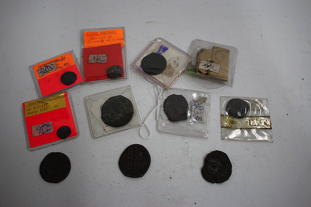 Appraisal: A SMALL QUANTITY OF ANCIENT COINAGE Roman etc