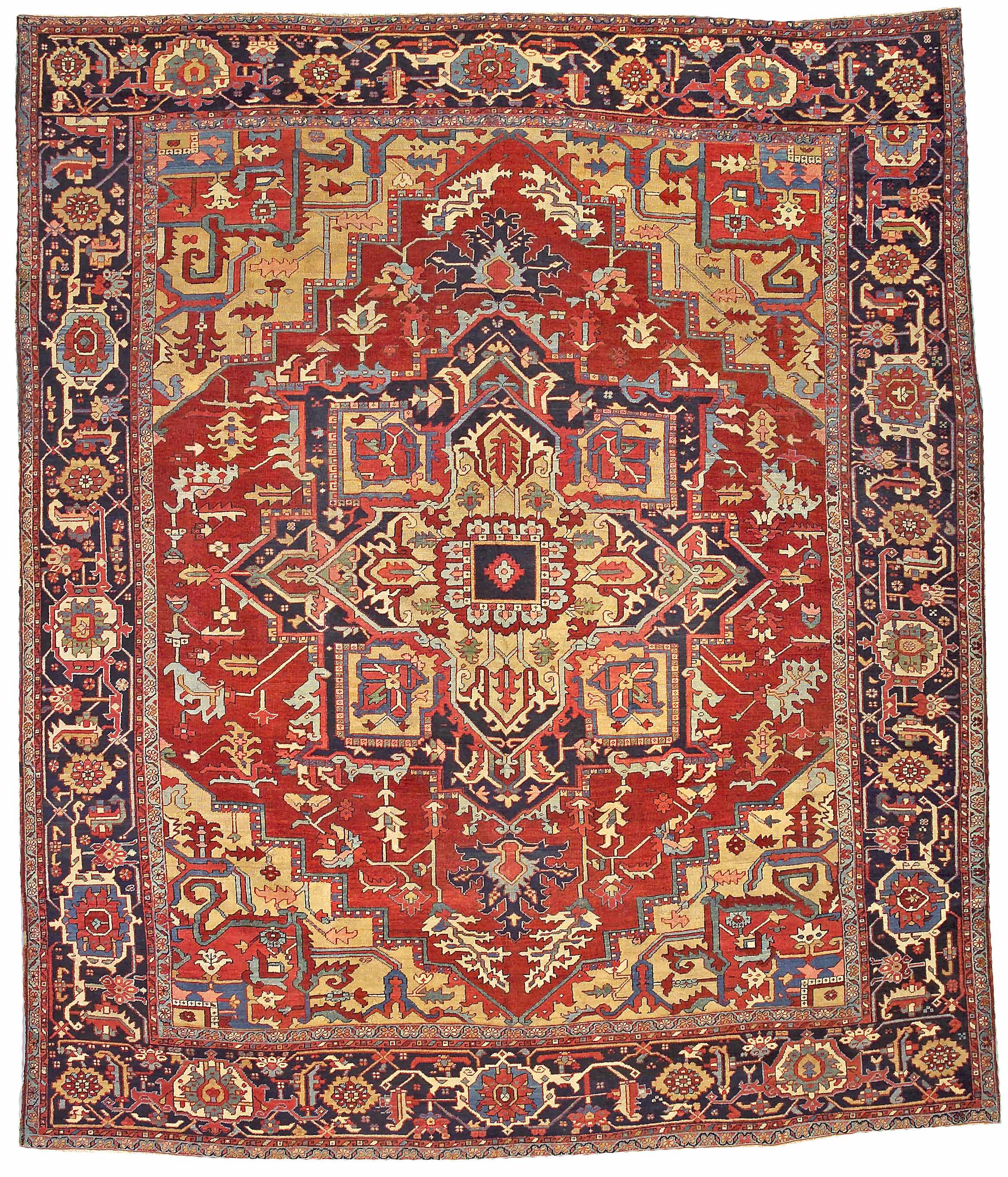 Appraisal: A Serapi carpet Northwest Persiacirca size approximately ft in x