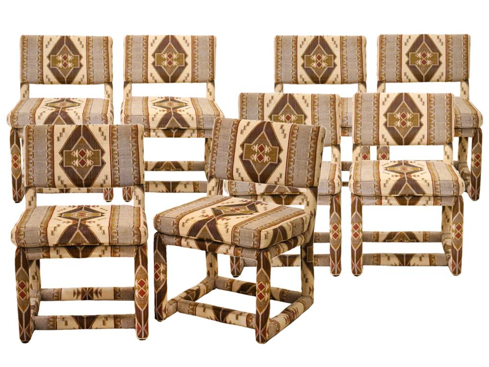 Appraisal: THAYER COGGIN MILO BAUGHMAN PARSON CHAIRSSet of Thayer Coggin Parson's