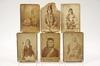 Appraisal: CABINET PHOTOS OF NATIVE AMERICANS - Historic Portraits by David