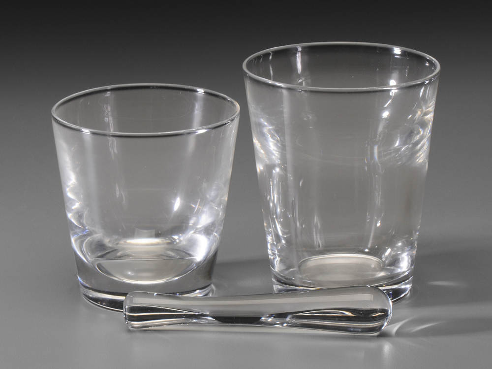 Appraisal: Thirteen Pieces Steuben Glass one tumbler - in eleven tumblers