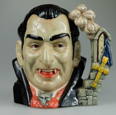 Appraisal: Royal Doulton large character jug Count Dracula D jug of