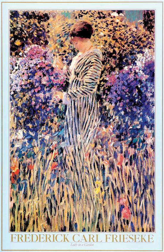 Appraisal: Frederick Carl Frieseke New York France - LADY IN A