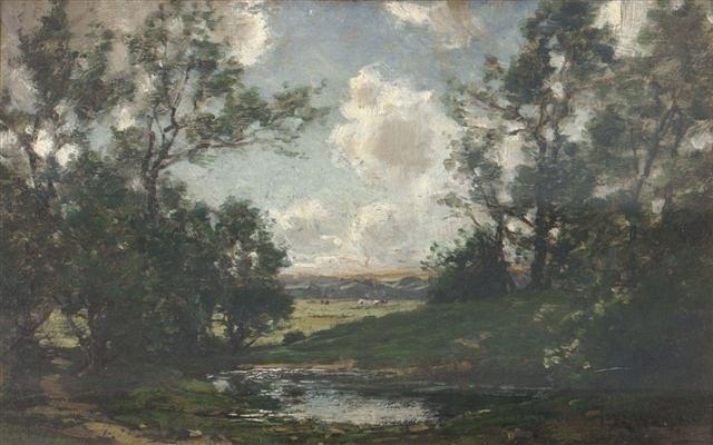 Appraisal: JOSE WEISS - - 'Near Amberley - Summer' signed oils