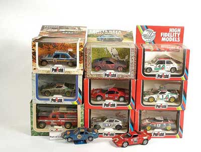 Appraisal: Polistil a group of th scale Competition and Rally Cars