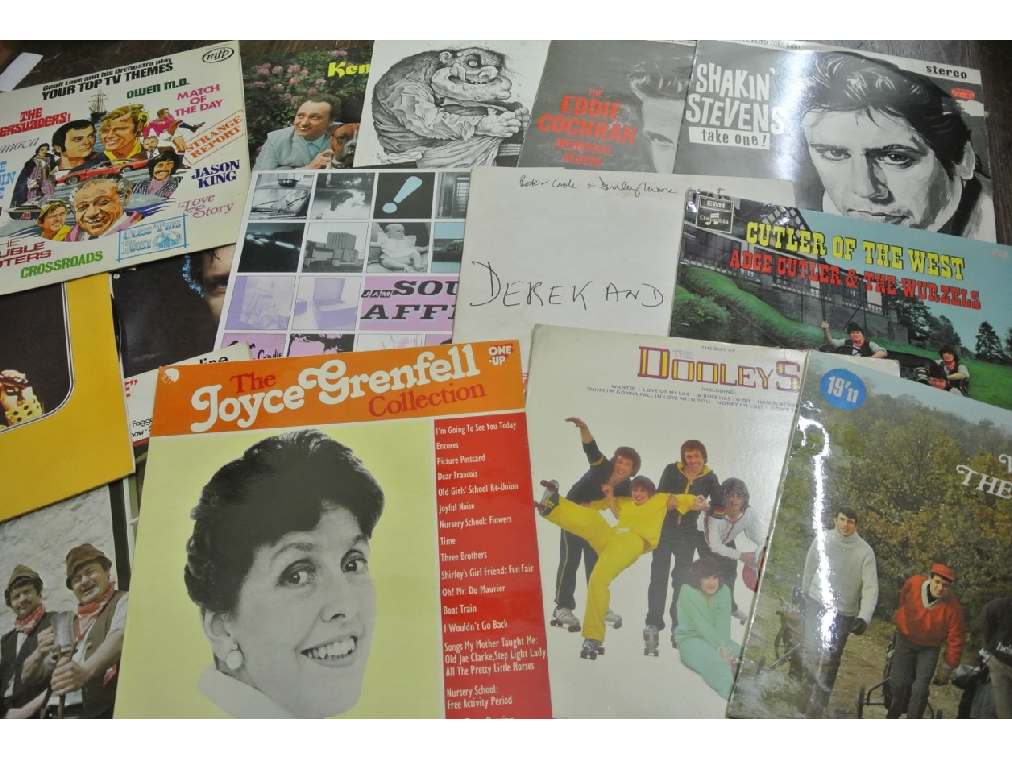 Appraisal: A collection of vintage vinyl albums Tom Jones The Seekers