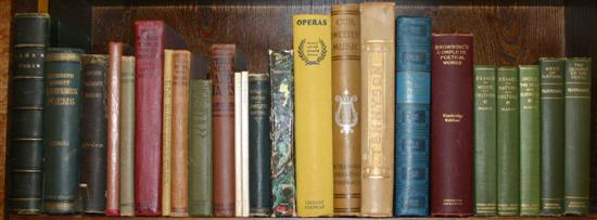 Appraisal: Miscellany Including Literature and Poetry Vols on shelves