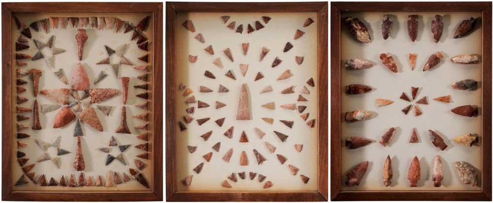 Appraisal: Collection of Native American Projectile Points Archaic through Mississippian periods