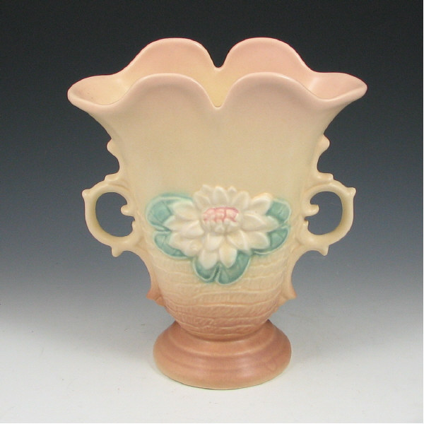 Appraisal: Hull Water Lily L- - Vase - Mint Water Lily