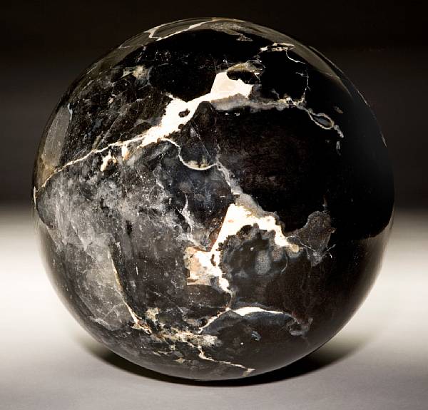 Appraisal: Quartz and Opal Sphere Brazil A large and highly decorative