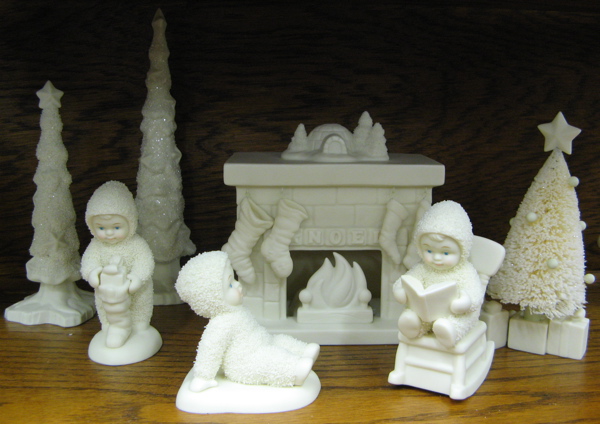 Appraisal: COLLECTION OF DEPT SNOWBABIES in original boxes Somewhere in Dreamland