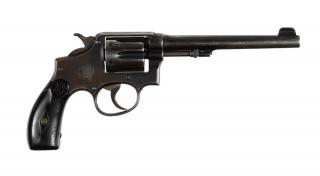 Appraisal: Smith Wesson hand ejector model first change six shot revolver