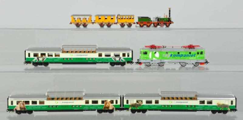 Appraisal: Lot of Marklin HO Train Sets German Includes one Der