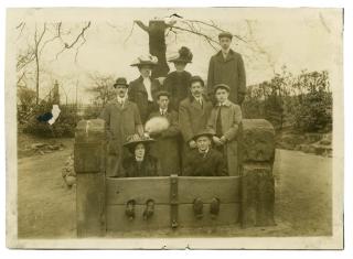 Appraisal: Houdini Harry Photograph of Harry and Bess Houdini In Restraints