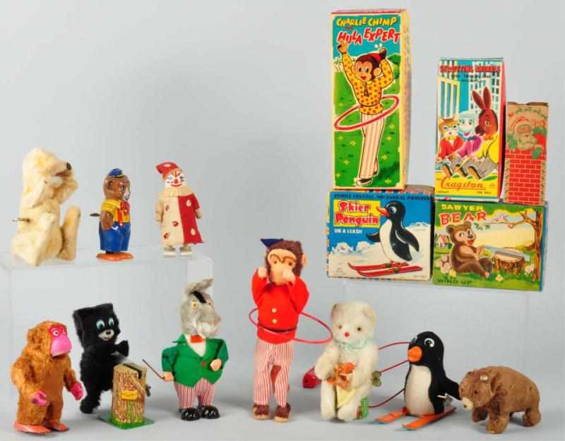 Appraisal: Lot of Animal Clown Toys Description Includes one American clown