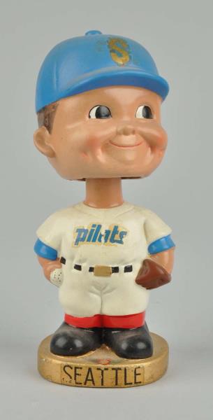 Appraisal: Seattle Pilots Gold Base Bobbin Head Circa - Scarce doll