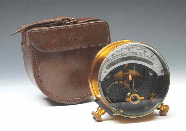 Appraisal: A BRASS GALVANOMETER by the Cambridge Instrument Co Ltd England