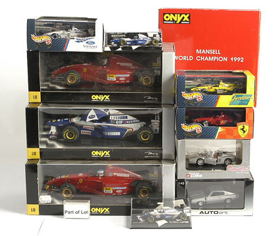 Appraisal: Hotwheels Autoart group of Cars - x Onyx th scale