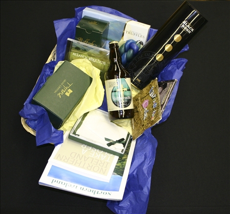 Appraisal: Basket of Northern Irish Items Celebrate the beauty of Northern