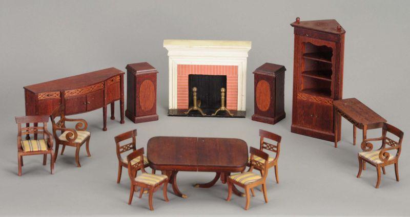 Appraisal: Lynnfield Dining Room with Consoles America mid th century large