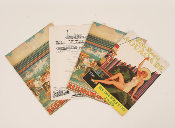 Appraisal: Lot of three New York World's Fair - publications including