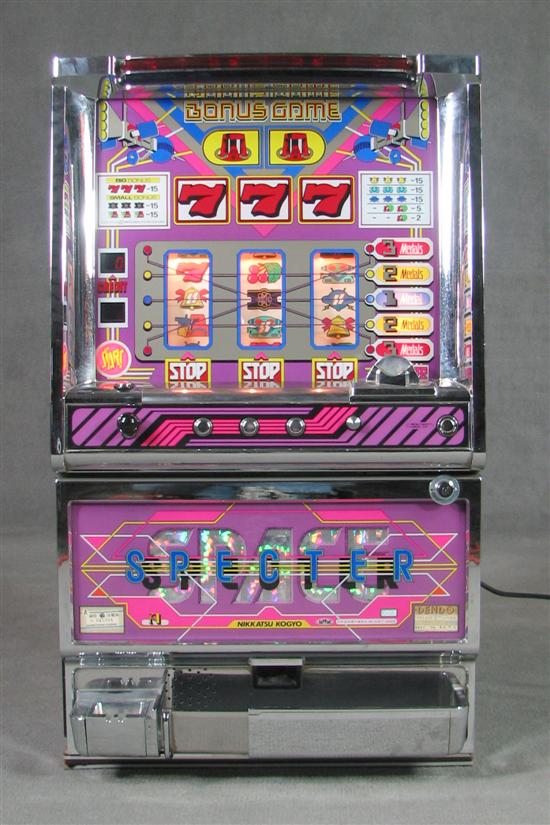 Appraisal: Nikkatsu Kogyo Specter Slot Machine Late th Century Includes manual