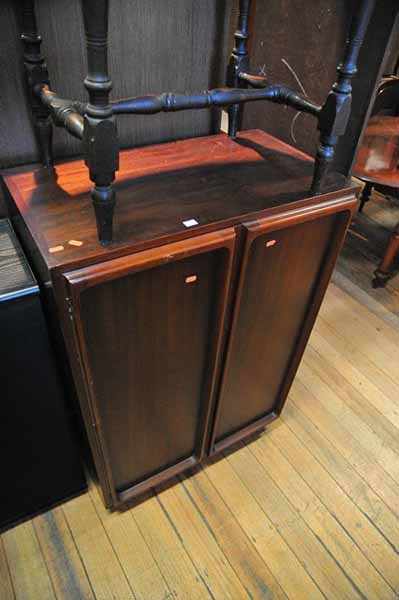 Appraisal: A 'S CHISWELL MANUFACTURER CABINET