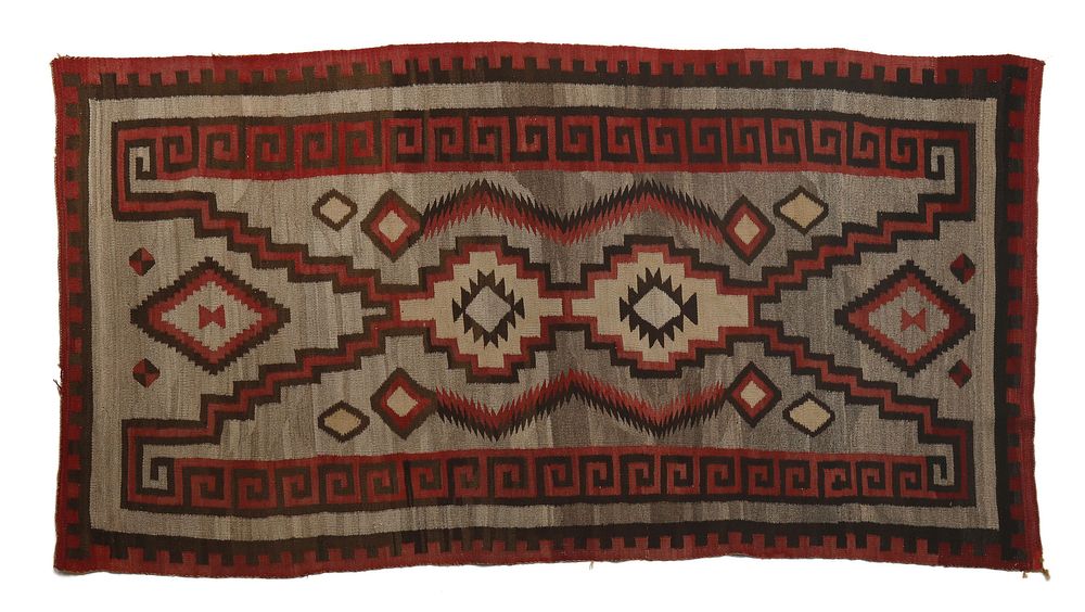 Appraisal: Navajo Crystal Area Rug ca Navajo Crystal Area Rug ca