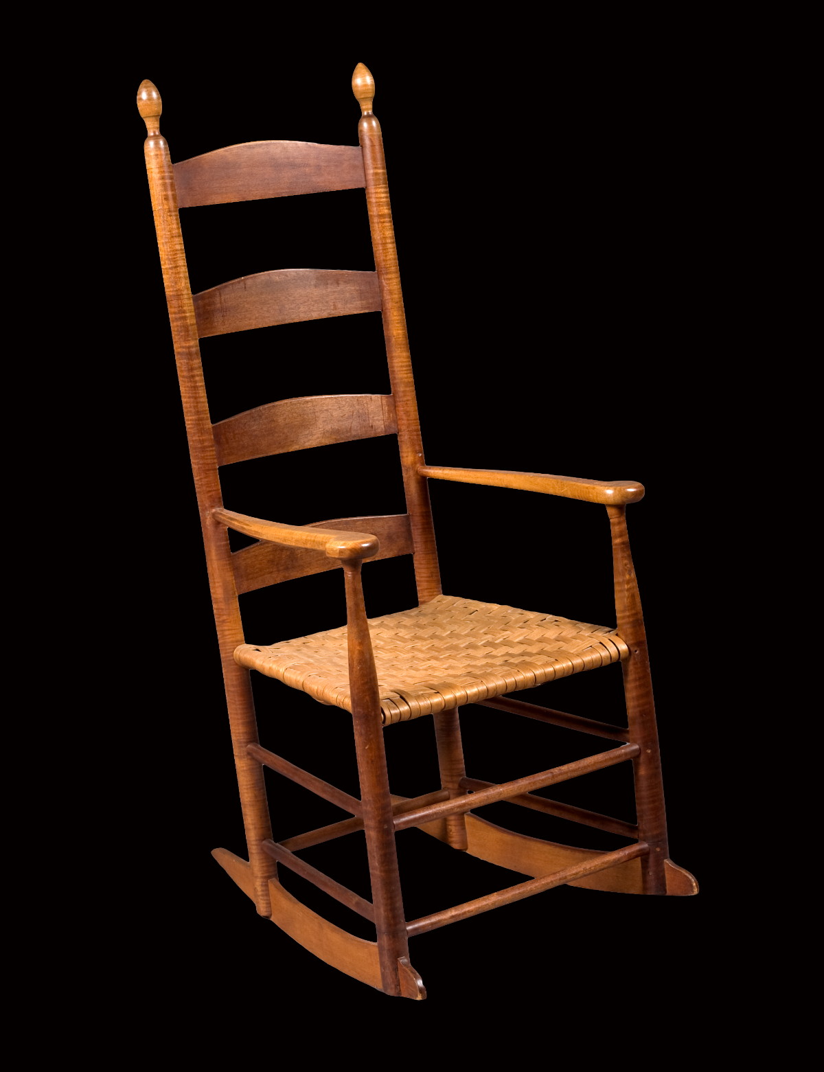 Appraisal: SHAKER ROCKER NEW LEBANON NEW HAMPSHIRE CIRCA A classic example