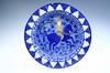 Appraisal: POTTERY CHARGER - Spanish Faience Charger decorated in blue and