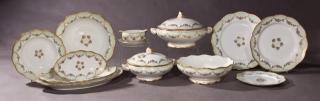 Appraisal: Set of Seventy-Nine Pieces of Hand Painted Limoges Dinnerware th