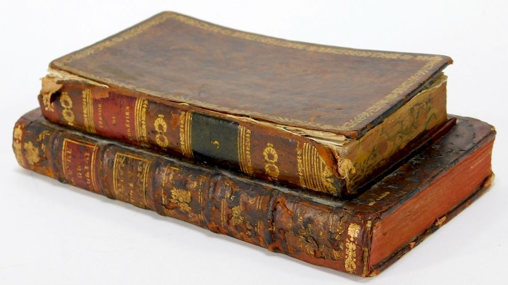 Appraisal: C French Hidden Library Stacked Book Safe France th Century