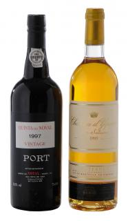 Appraisal: Two Bottles of Dessert Wine one bottle of Ch teau