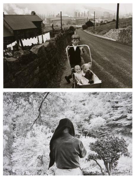 Appraisal: Bruce Davidson American b IL two gelatin silver prints the