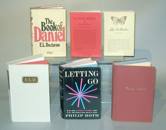 Appraisal: vols wrappers Modern First Editions Roth Philip Letting Go New