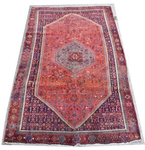 Appraisal: Hand-tied Persian Bijar rug approx ' l ' w