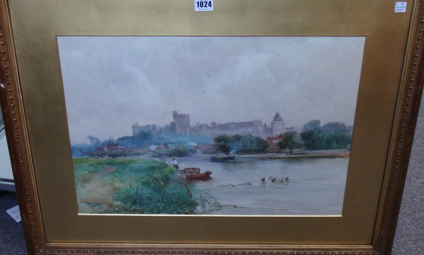 Appraisal: Henry Charles Fox - Windsor watercolour signed cm x cm