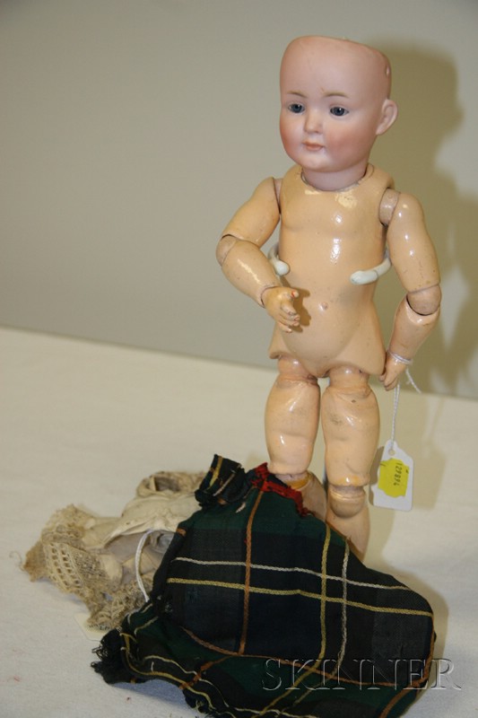 Appraisal: Kley Hahn Bisque Character Doll impressed K H Germany with