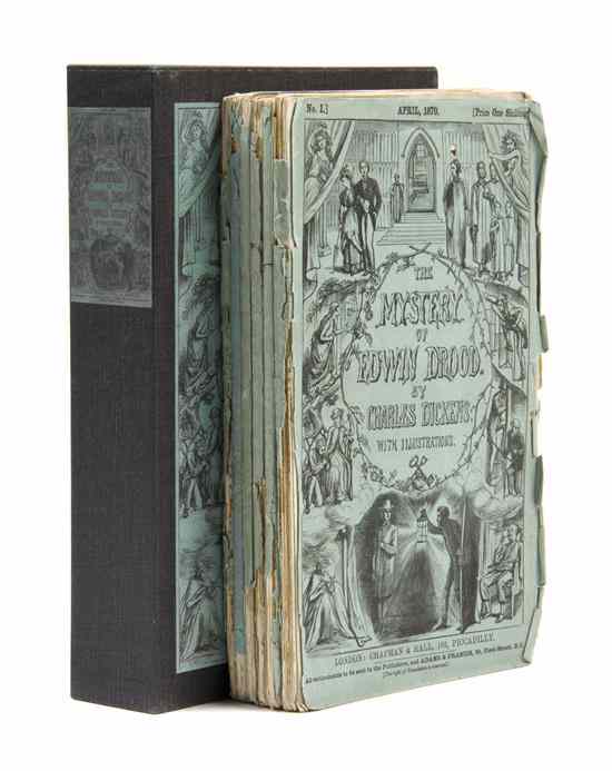 Appraisal: DICKENS CHARLES The Mystery of Edwin Drood London Chapman and