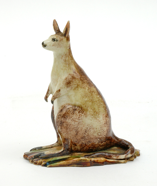 Appraisal: GRACE SECCOMBE New South Wales circa Earthenware slip cast figure