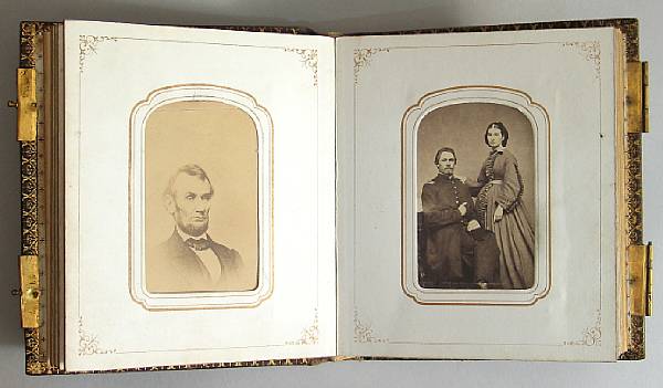 Appraisal: Americana Group of photographs mainly albumen print cartes-de-visite but four